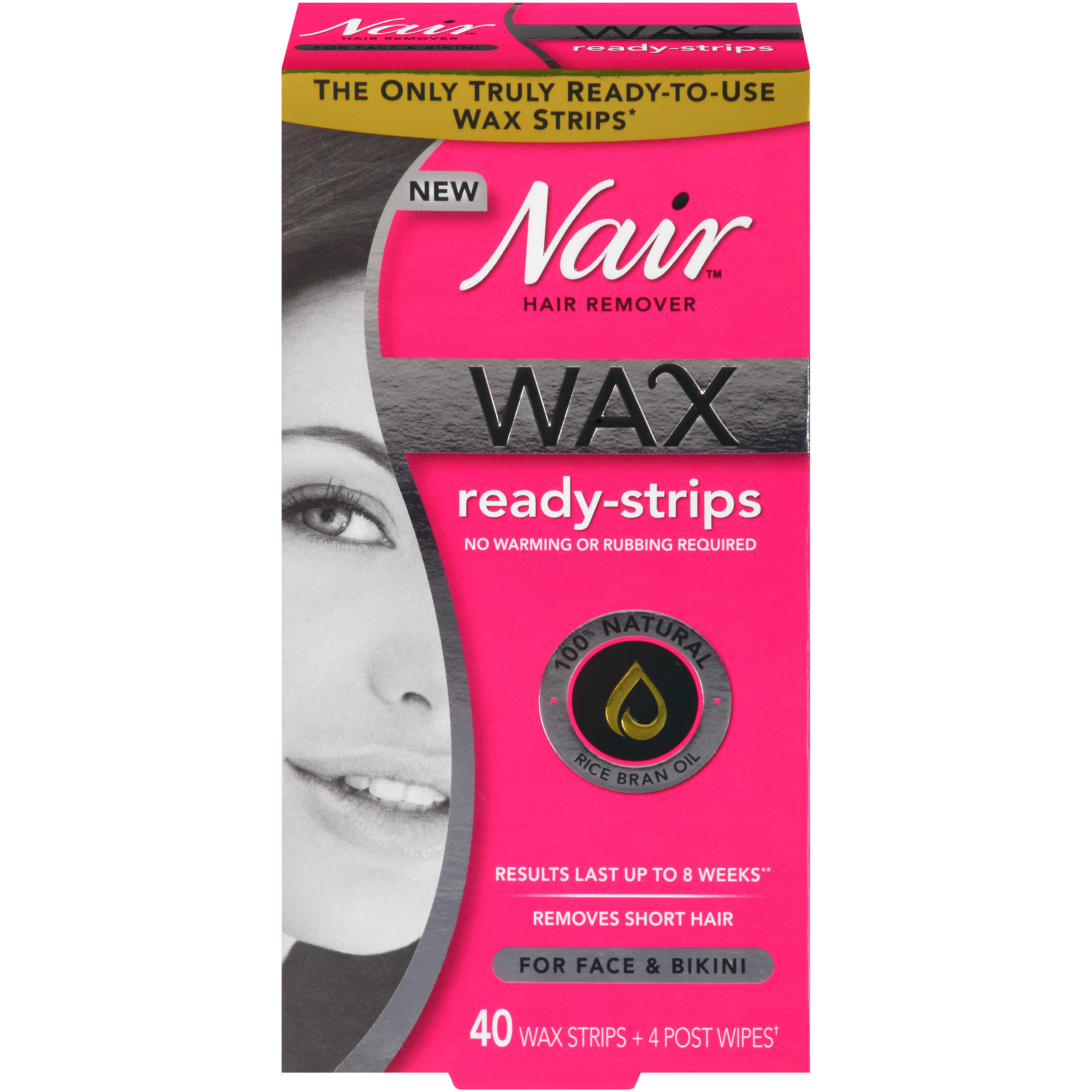 Nair Wax Ready-Strips Face - Paradise Marketing