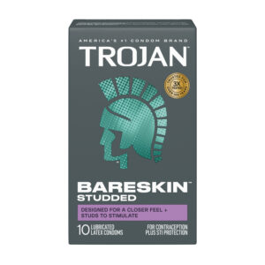 Trojan Studded Bareskin 10 Count Condoms