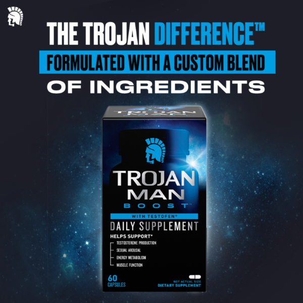 TROJAN MAN BOOST SUPPLEMENT - Paradise Marketing