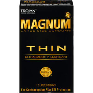 Trojan Magnum Thin 12 Count Condoms