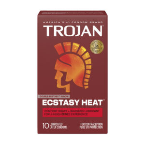 Trojan Ecstasy Heat 10 Count Condoms