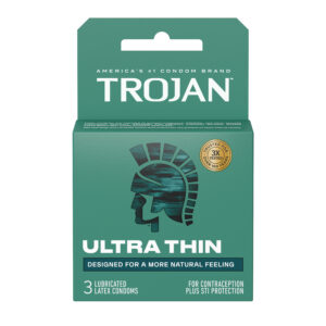 Trojan Ultra Thin 3 Count Condoms