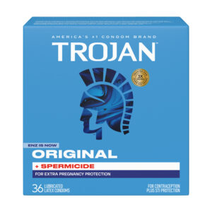 Trojan Original Spermicidal 36 Count Condoms