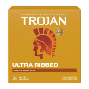 Trojan Ultra Ribbed 36 Count Condoms