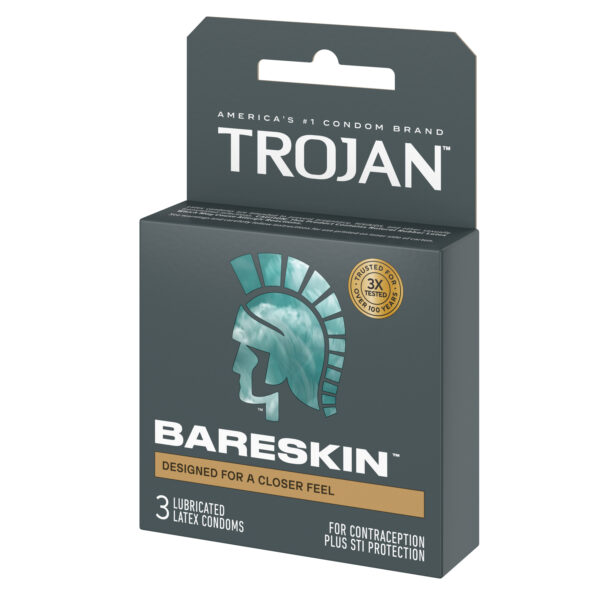 Trojan BareSkin 3 Count Condoms - Paradise Marketing