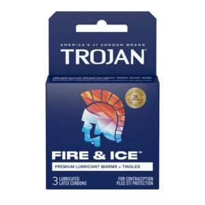 Trojan Fire & Ice 3 Count Condoms