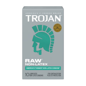Trojan Raw (Non-Latex) 10 Count Condoms