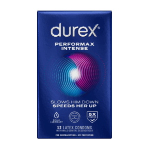 Durex Performax Intense 12 Count Condoms