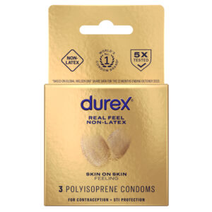 Durex Real Feel Non-Latex 3 Count Condoms