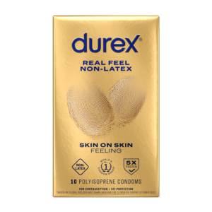 Durex Real Feel Non-Latex 10 Count Condoms