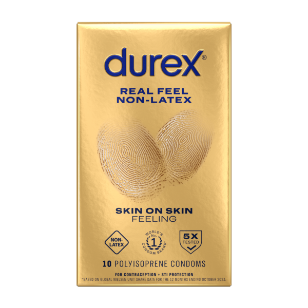 0234089456_Reckitt_Durex_RealFeel_No-Latex_10pk_RBL2402726_Front_v1