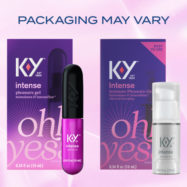 K-Y Intense Pleasure Gel 0.34 oz (Special Order Only - 24 pc minimum)