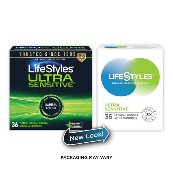 Lifestyles Ultra Sensitive 36 Count Condoms - Paradise Marketing
