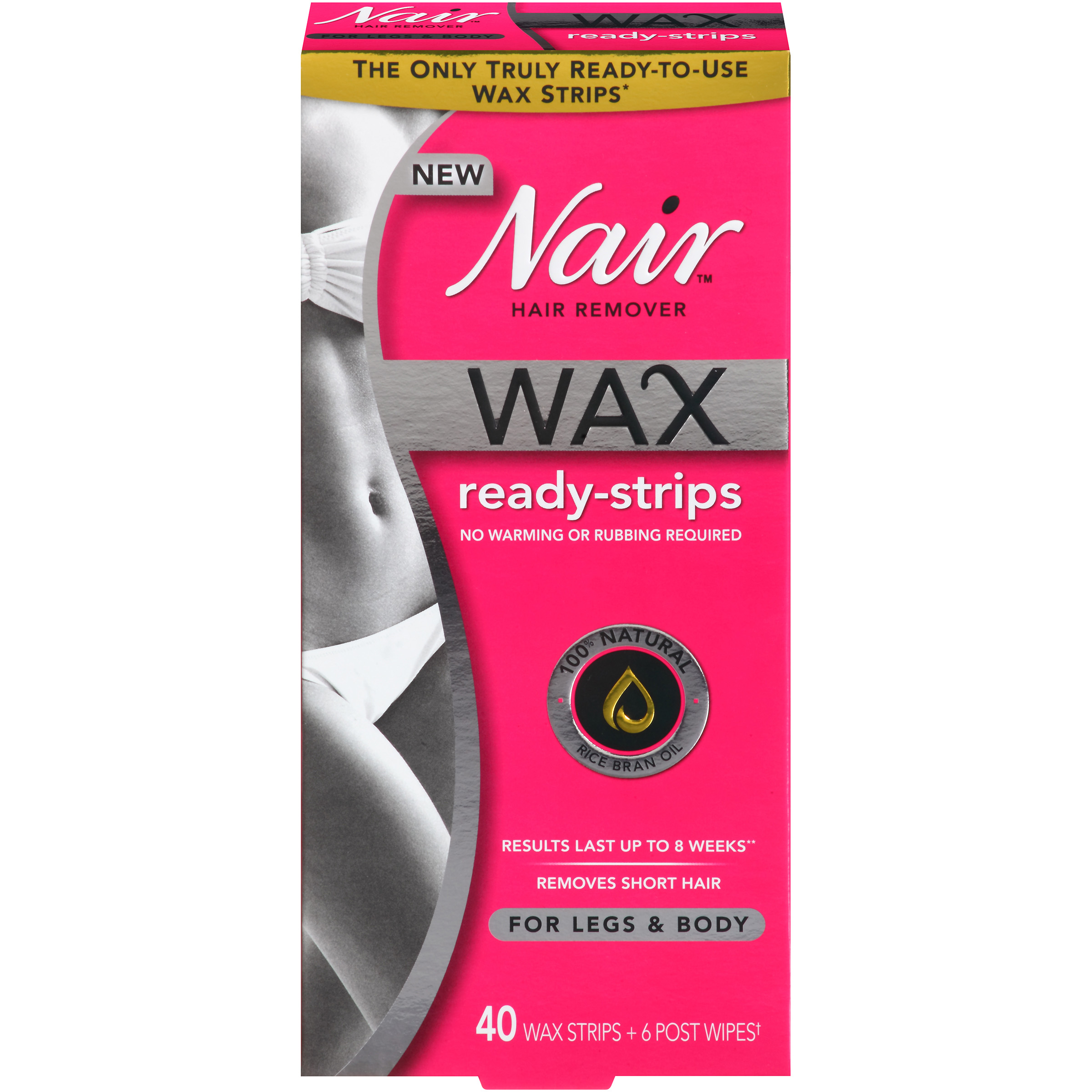 Nair Wax Ready-Strips Body - Paradise Marketing