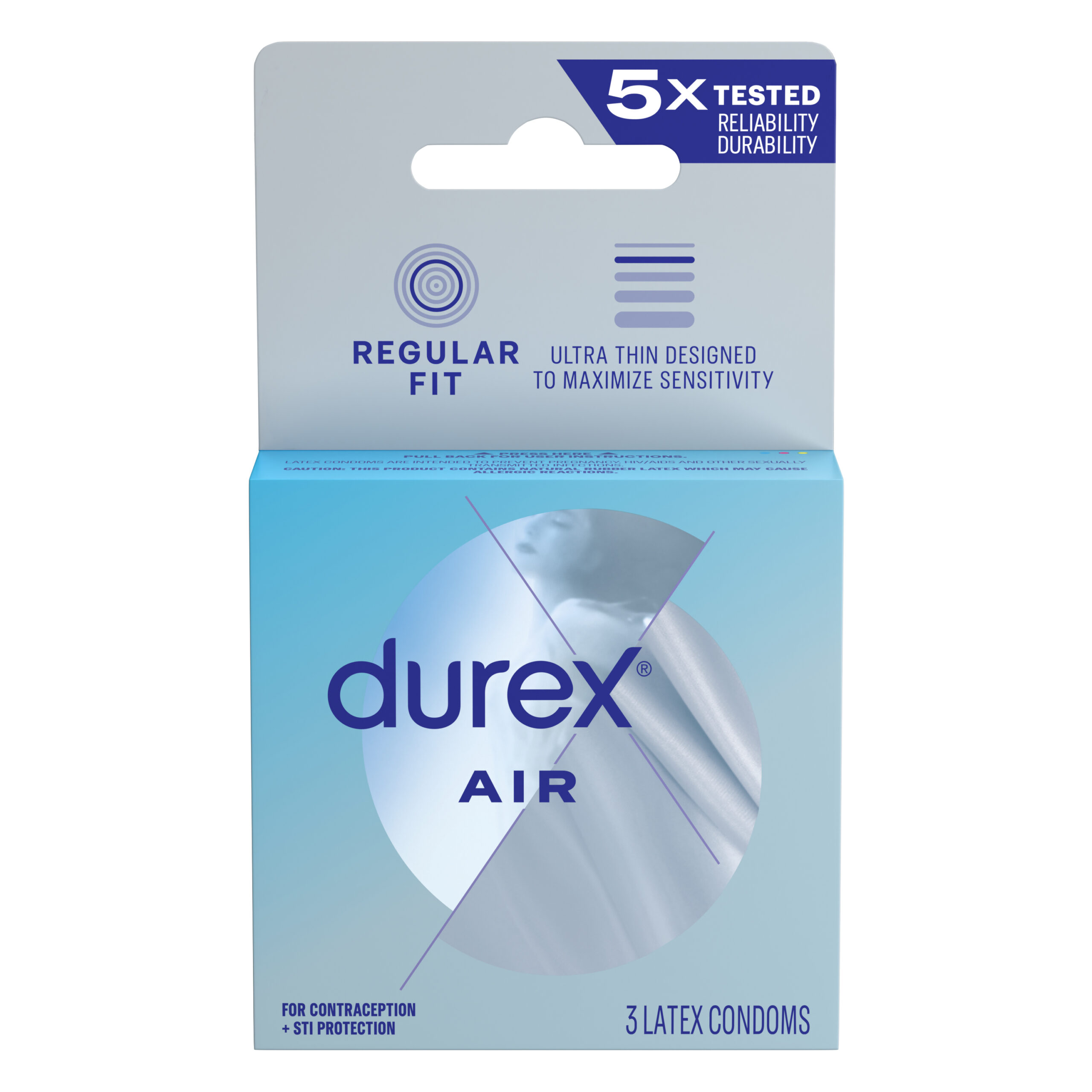 Durex Air 3 Count Condoms - Paradise Marketing