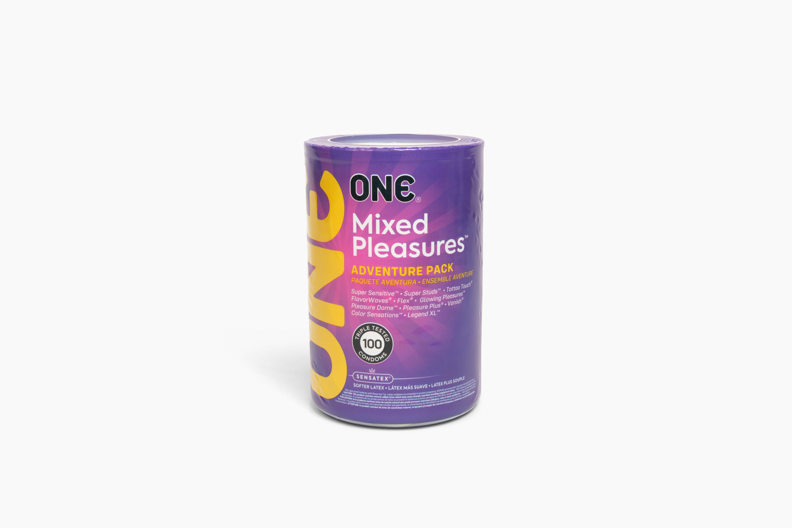 ONE Bowl Mixed Pleasures 100 Count Condoms - Paradise Marketing ONE Bowl Mixed Pleasures 100 Count Condoms - Paradise Marketing