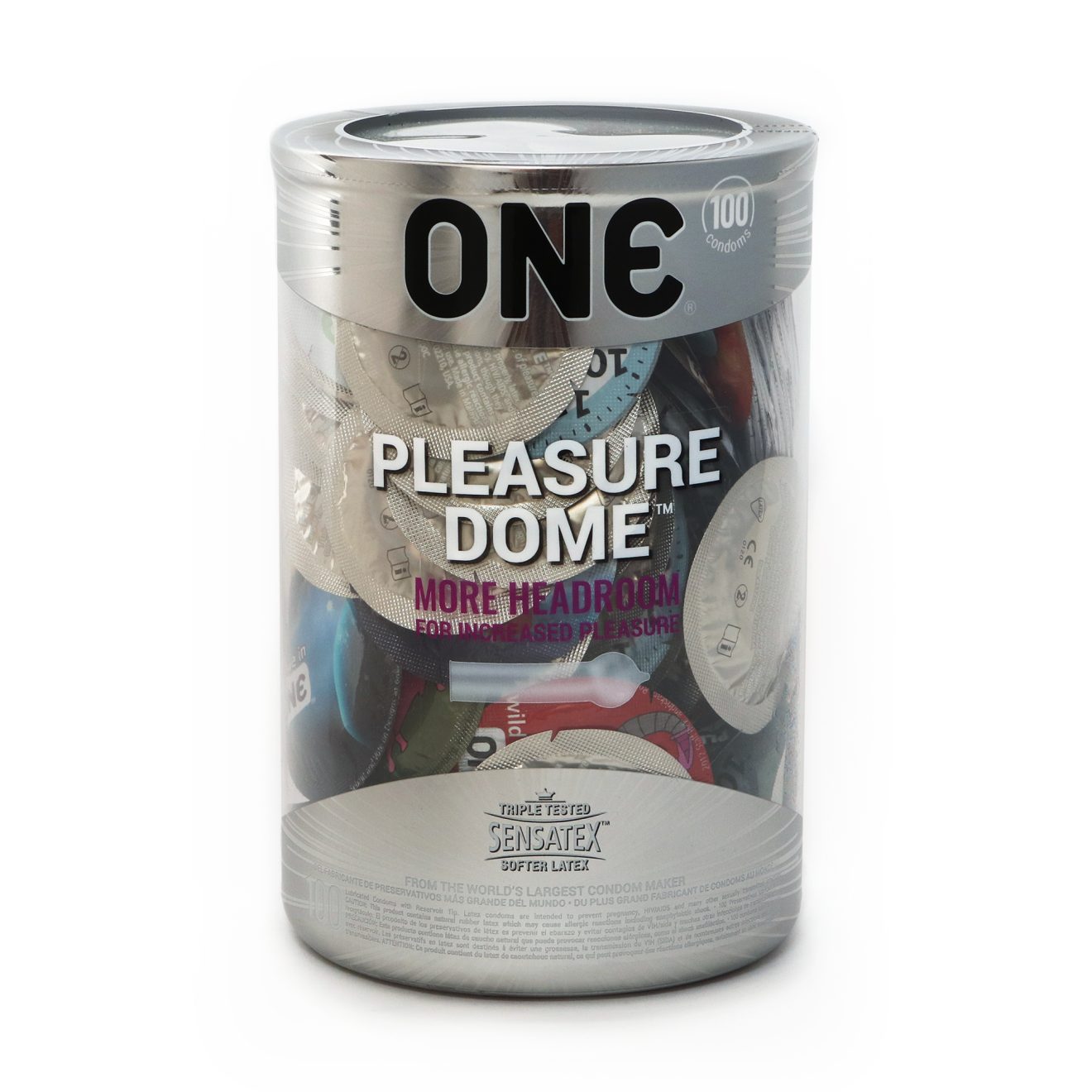 ONE Bowl Pleasure Dome 100 Count Condoms Paradise Marketing
