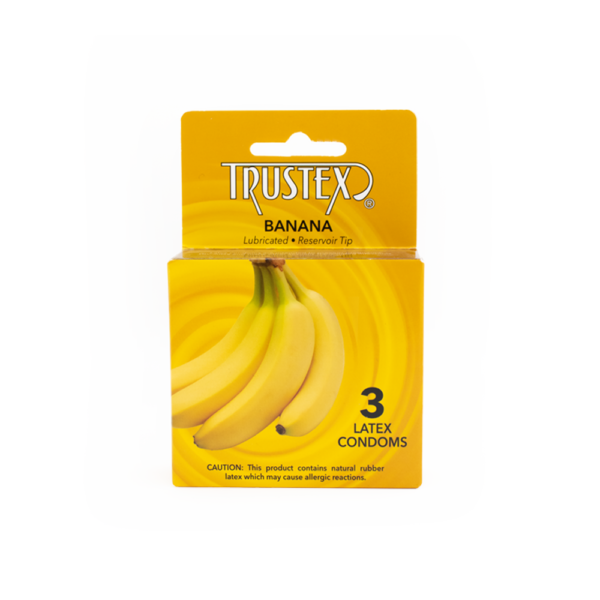 Trustex Banana 3-count-Front