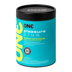 ONE Pleasure Plus 36 Count Condoms