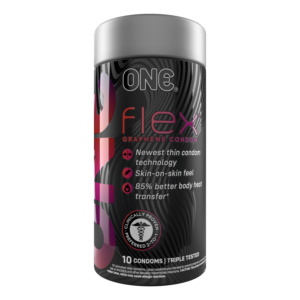 ONE Flex Condoms 12-count - USA - 1131010_1Front (1)