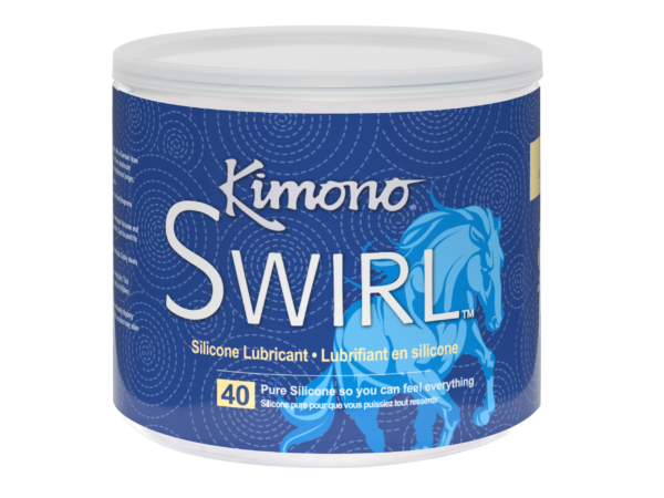 New Bowls - Kimono Swirl - Silicone Lubricant 40ct
