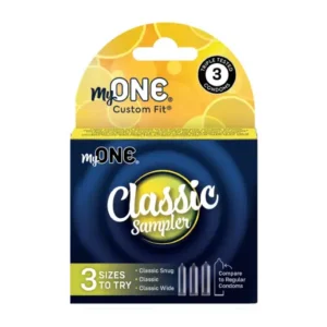 ONE MyONE Classic Sampler 3 Count Condoms