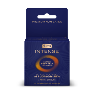 Durex Intense Nitrile 3 Count Condoms