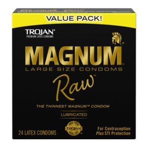 Trojan Magnum Raw 24 Count Condoms