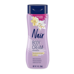 Nair Body Cream Hair Remover Nourishing Oat Milk & Vanilla 7.9oz