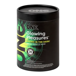 ONE Glowing Pleasures 36 Count Condoms