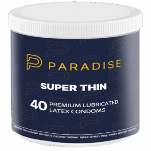 Paradise Bowl Super Thin 40 Count Condoms