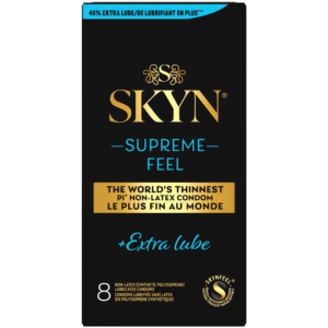 SKYN Supreme Feel Extra Lube 8 Count Condoms
