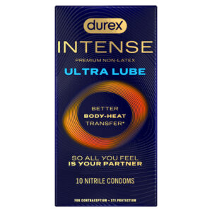 Durex Intense Nitrile Ultra Lube 10 Count Condoms
